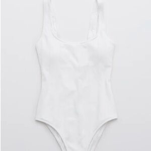 Aerie Crinkle Scoop One Piece Swimsuit